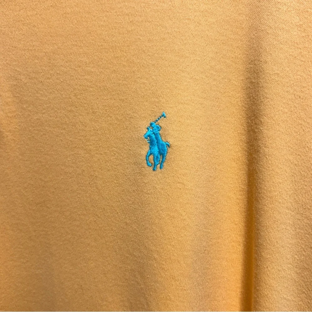 Polo by Ralph Lauren Men's Orange Polo Shirt‎